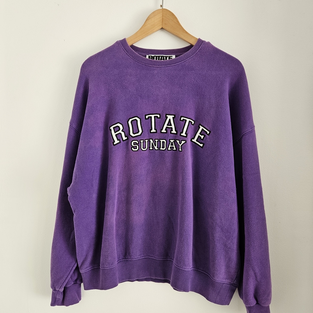 Rotate Birger Christensen Sunday Oversized Sweatshirt Womens Small Sweater
